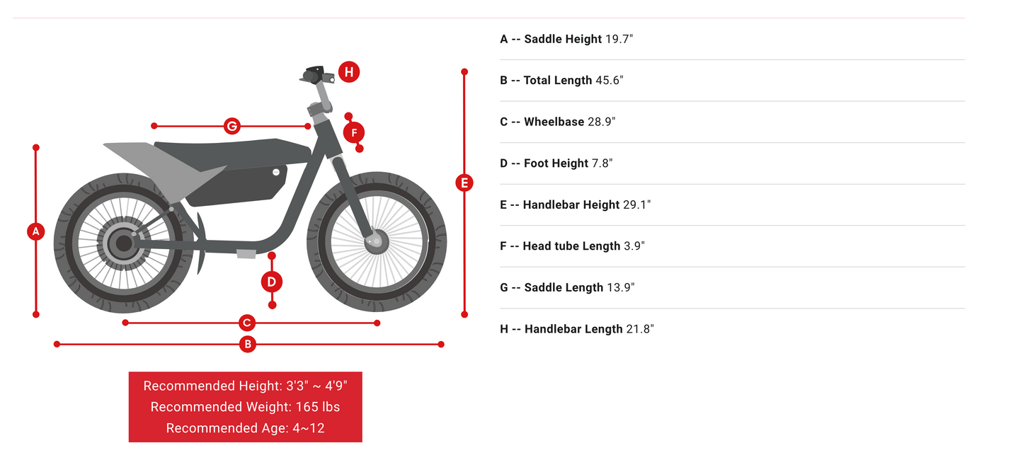 Himiway C1 Kids Electric Bike