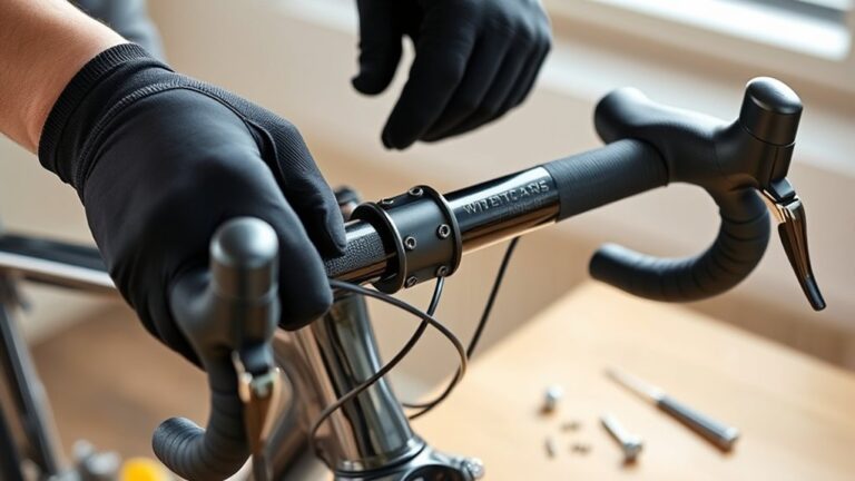 adjusting road bike handlebars