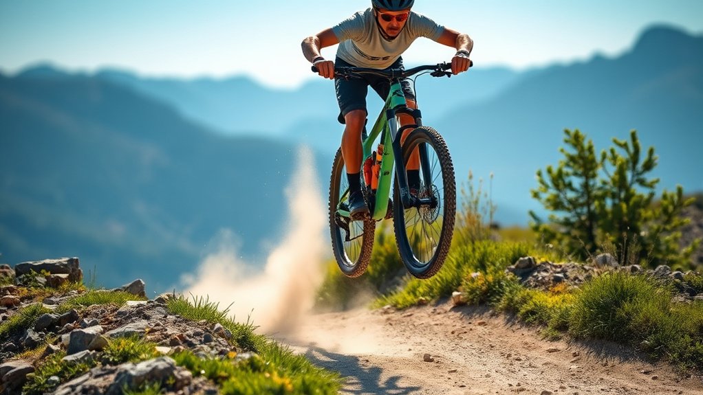 bunny hop mountain biking technique