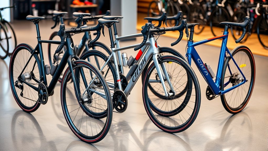 canyon road bikes variety