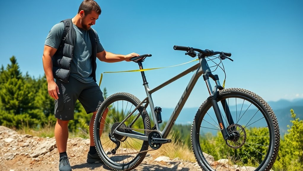 choose proper bike size