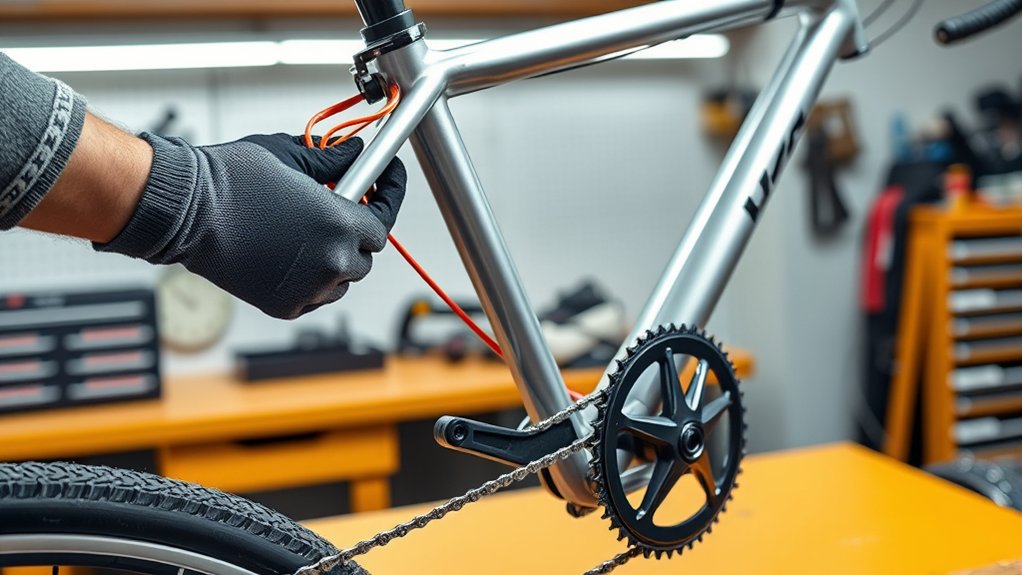 constructing a hybrid bicycle