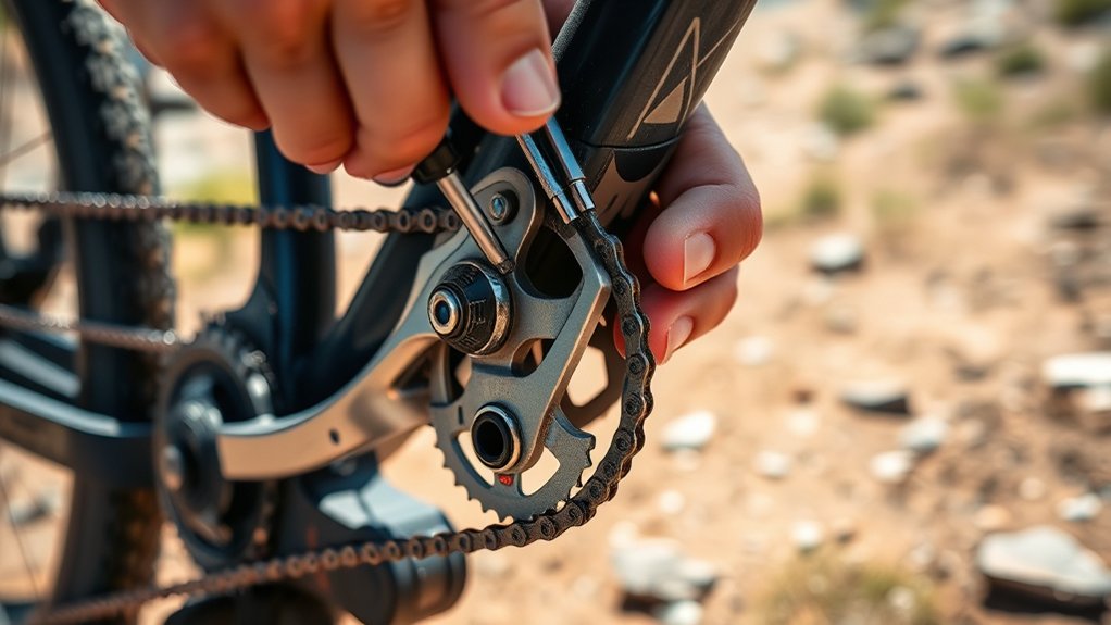 derailleur adjustment for issues
