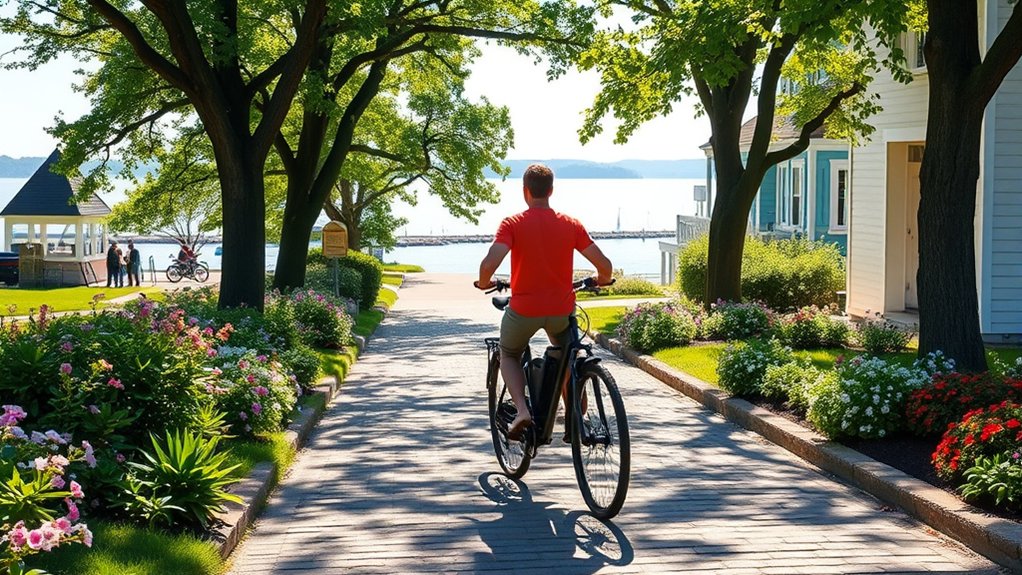 electric assist bike operation