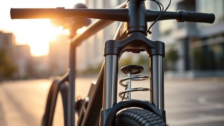 hybrid bike suspension check