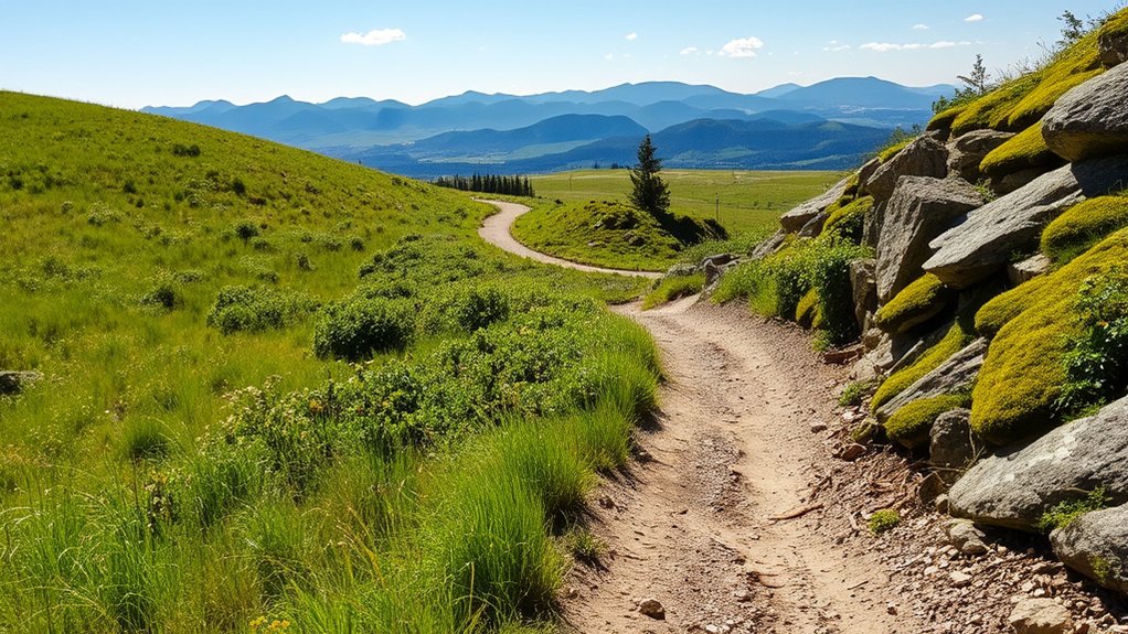 ideal mountain bike location