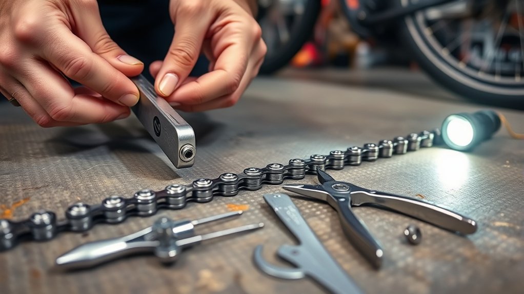 inspect chain gather tools
