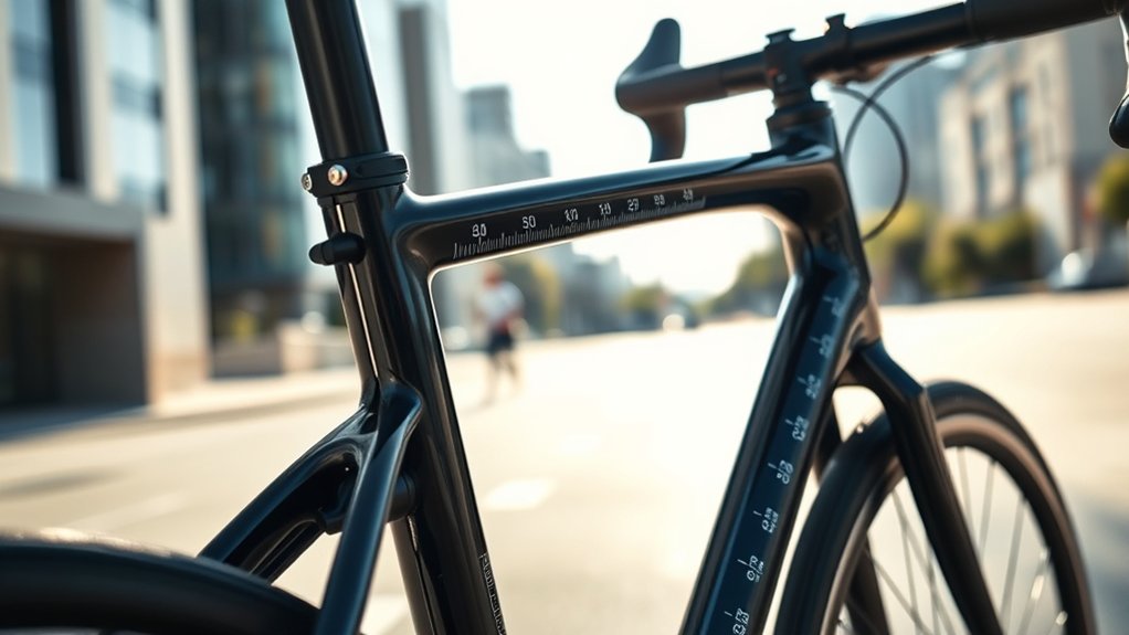 measuring a road bike