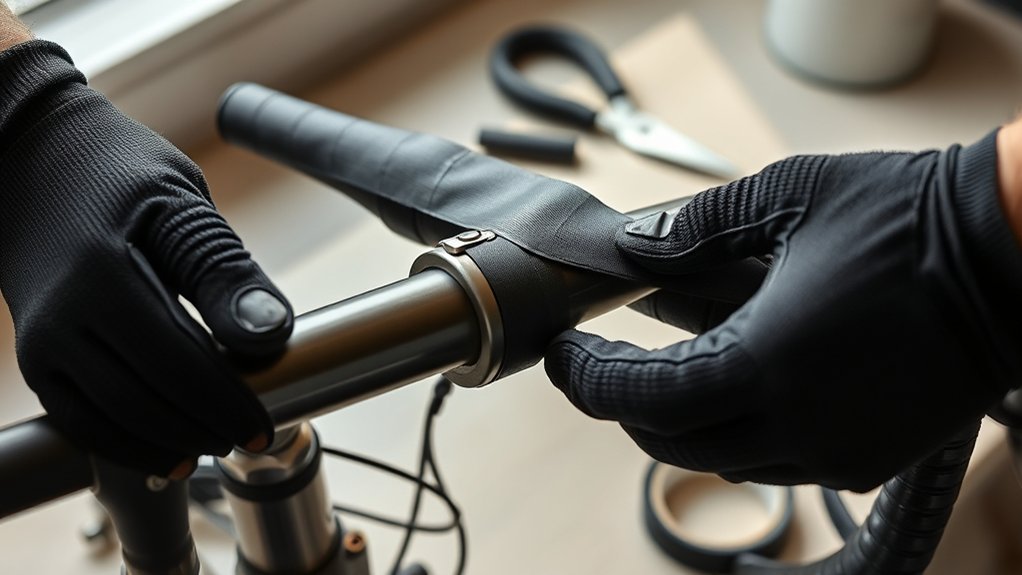 prepare tools for wrapping