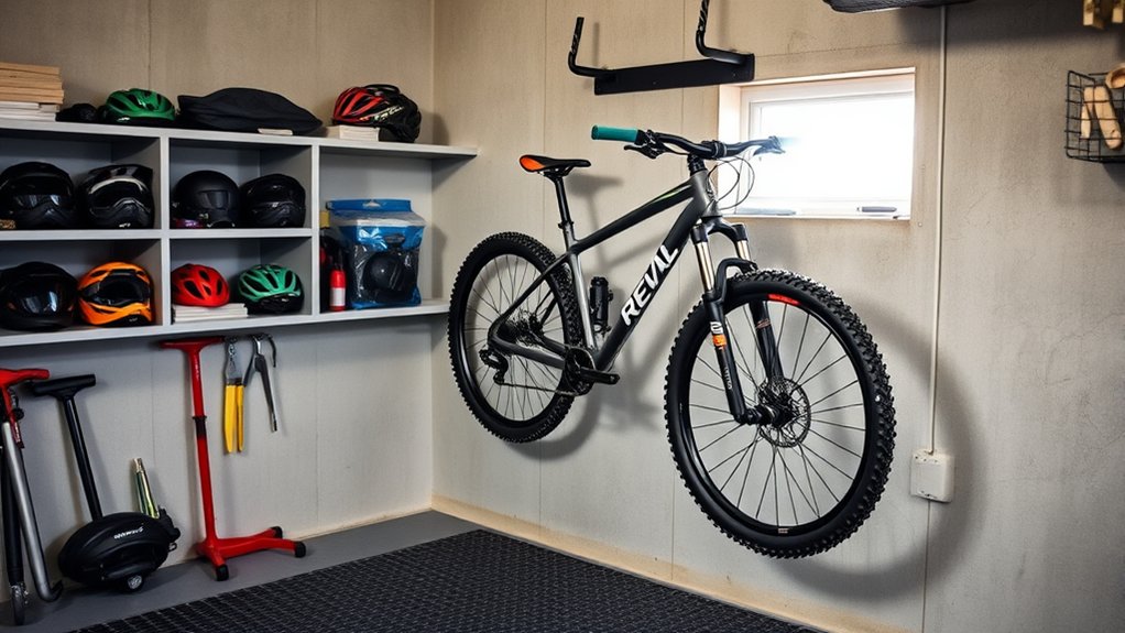 protect and organize your bike