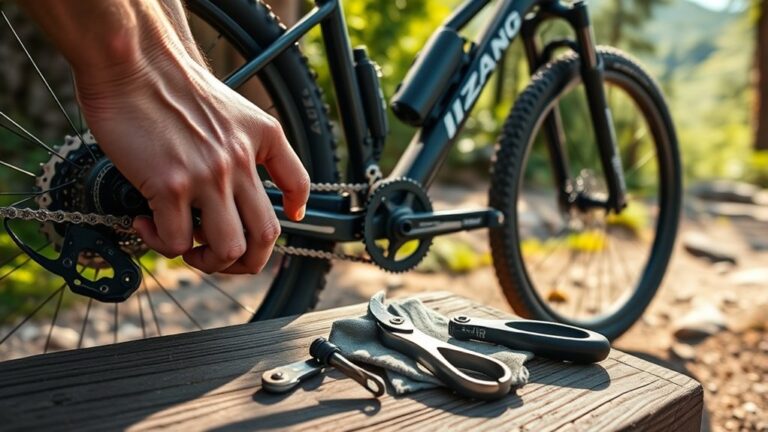 replace mountain bike chain