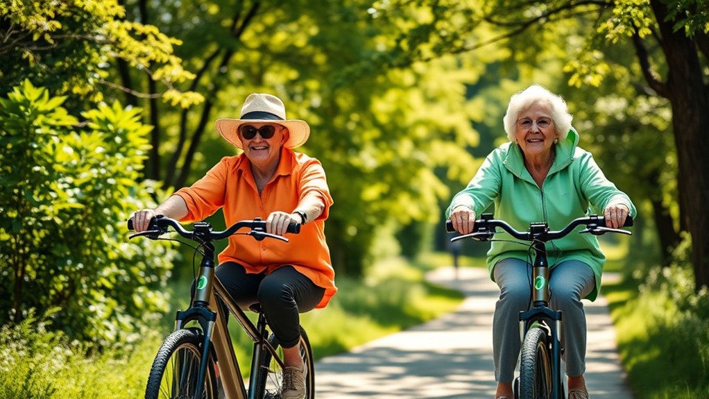 safe comfortable senior e bike