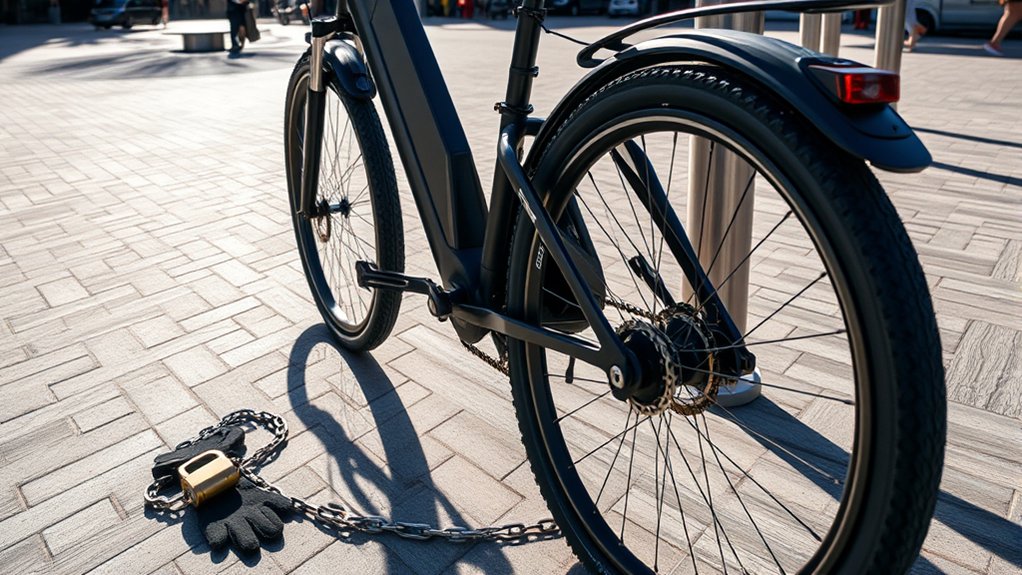 secure your bike properly