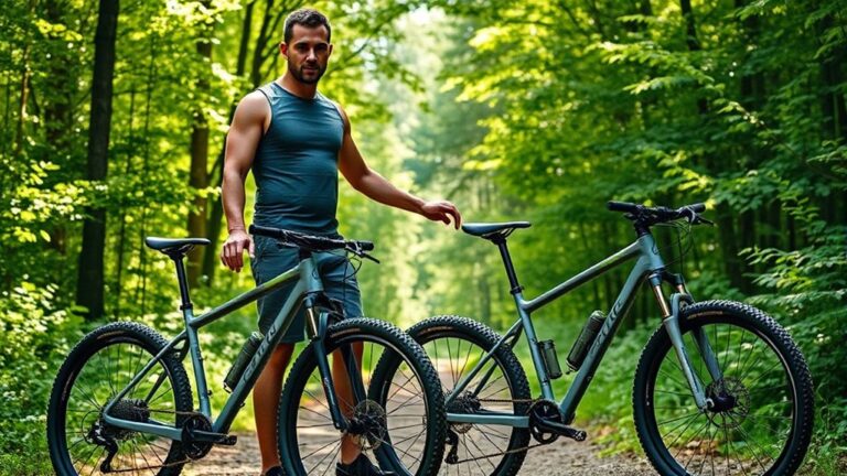 selecting mountain bike size