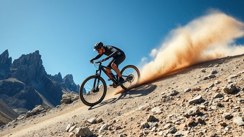 terrain affects mountain bike speed