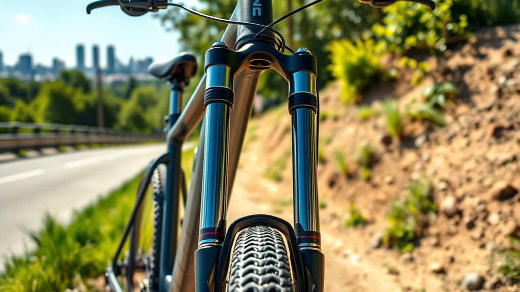terrain determines suspension necessity