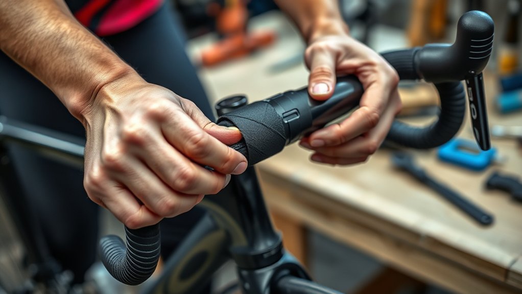 wrap bike handlebars easily