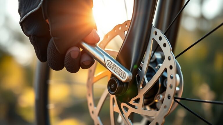 adjusting mountain bike brakes