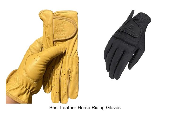 Top 15 Best Leather Horse Riding Gloves You Must Own!