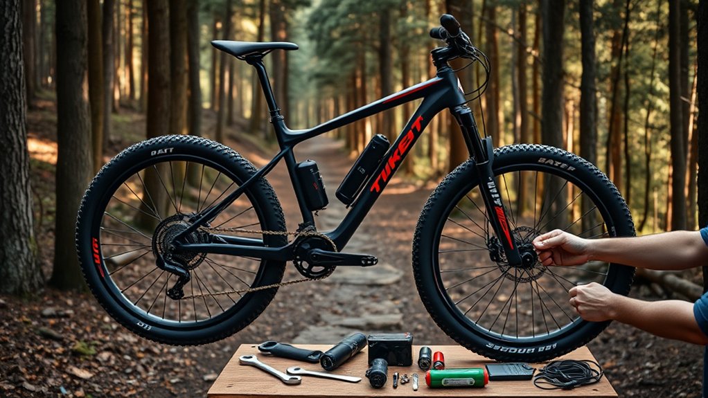 convert mountain bike electrically