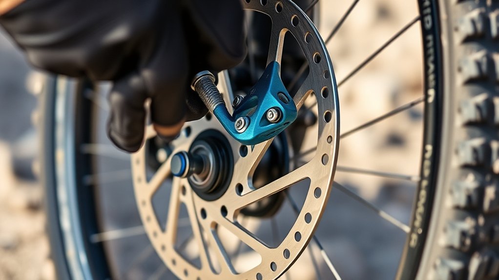 disc brakes use friction