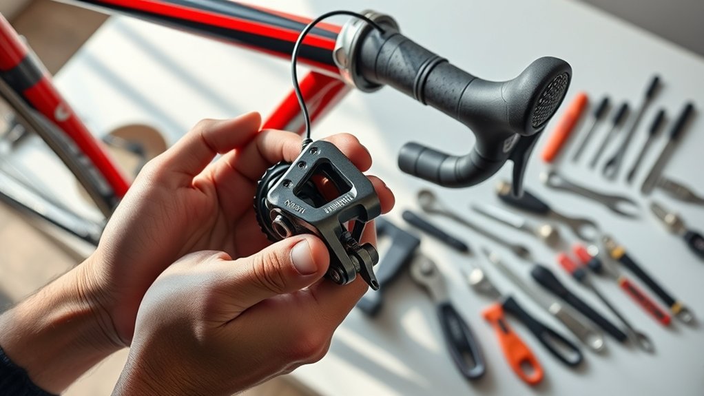 prepare tools for bike maintenance