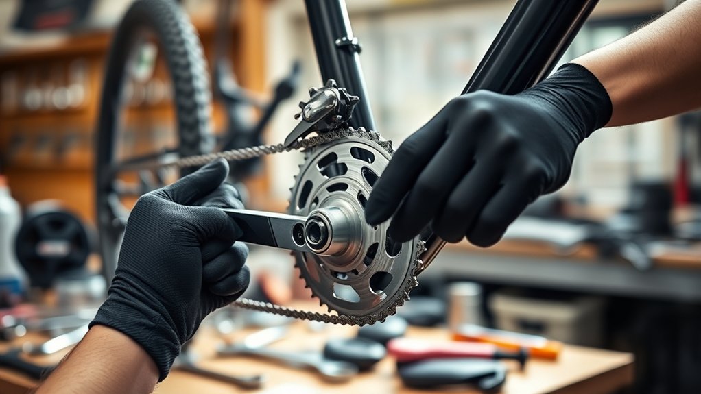 replace mountain bike derailleur