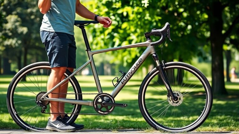 selecting hybrid bike size