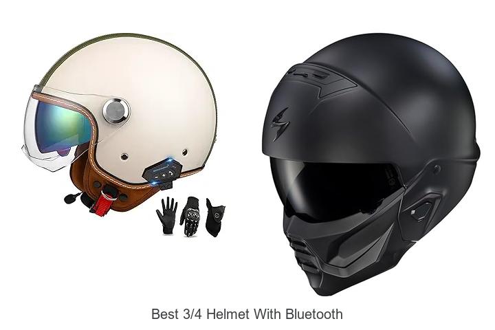 Top 15 Best 3/4 Helmet With Bluetooth You Can’t Miss!