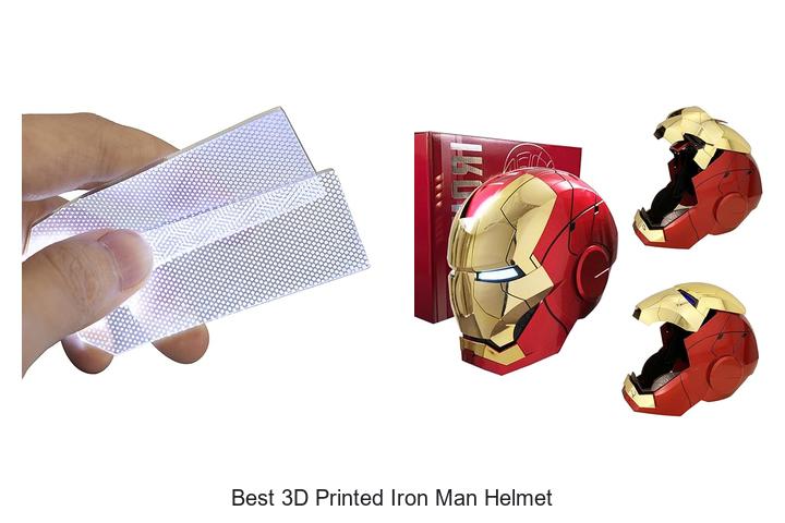 Top 15 Best 3D Printed Iron Man Helmet You Can’t Miss!