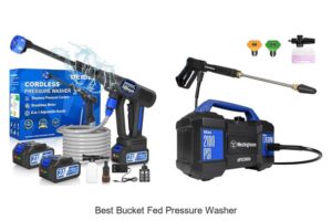 Top 12 Best Bucket Fed Pressure Washer That Will Blow Mind