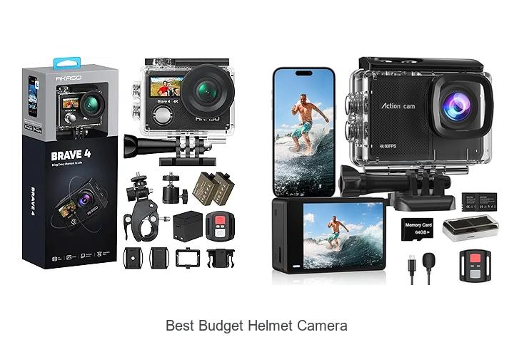 Top 15 Best Budget Helmet Camera That Will Blow Your Mind