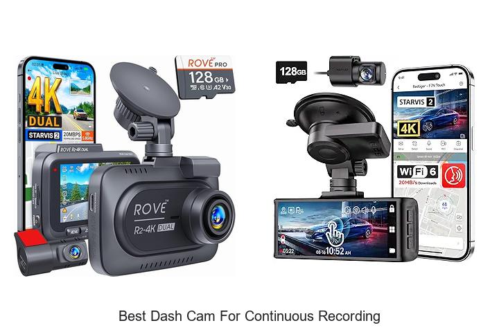 Top 12 Best Dash Cam For Continuous Recording Revealed!