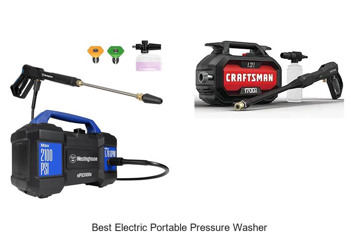 Top 12 Best Electric Portable Pressure Washer You Need Now