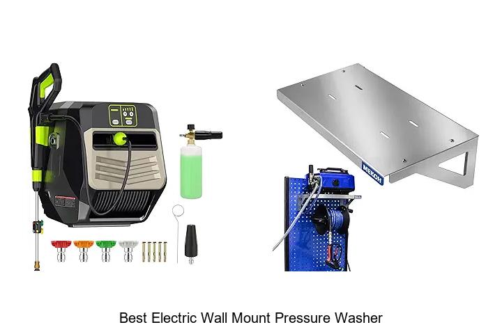 Top 12 Best Electric Wall Mount Pressure Washer You Need!