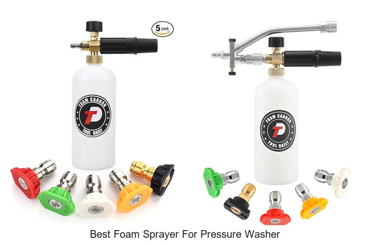 Top 12 Best Foam Sprayer For Pressure Washer You Need Now