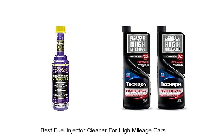 Top 12 Best Fuel Injector Cleaner For High Mileage Cars Revealed!