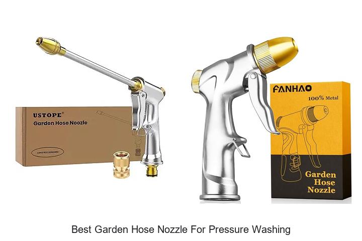 Top 12 Best Garden Hose Nozzle For Pressure Washing Now
