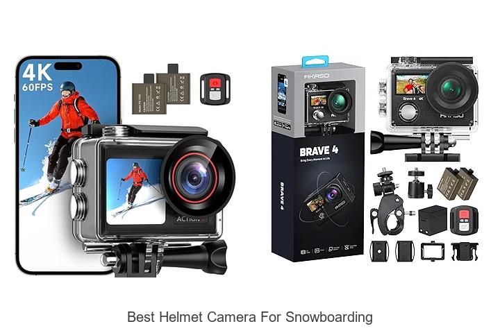 Top 15 Best Helmet Camera For Snowboarding You Can’t Miss