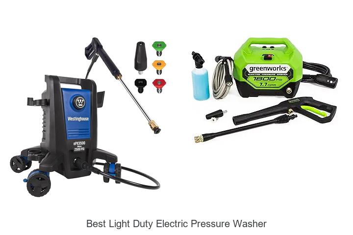 Top 12 Best Light Duty Electric Pressure Washer Revealed!
