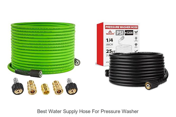Top 12 Best Water Supply Hose for Pressure Washer Revealed!