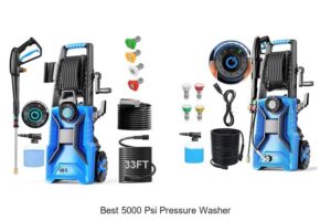 Top 12 Best 5000 PSI Pressure Washer You Can’t Ignore!