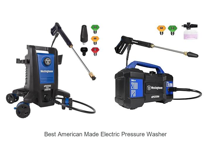 Top 12 Best American Made Electric Pressure Washer Revealed!