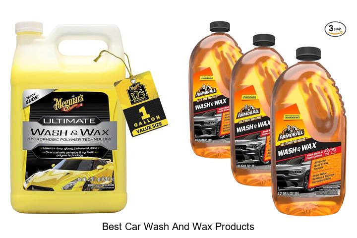 Top 12 Best Car Wash and Wax Products You Can’t Miss