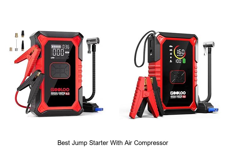 Top 12 Best Jump Starter With Air Compressor To Own Now