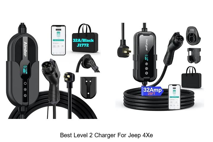 Top 12 Best Level 2 Charger for Jeep 4xe You Need Now