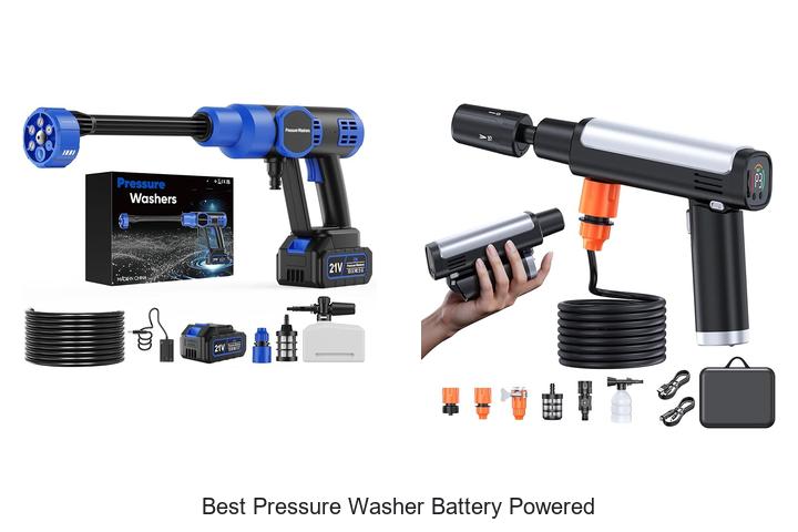 Top 12 Best Pressure Washer Battery Powered That Shock You!
