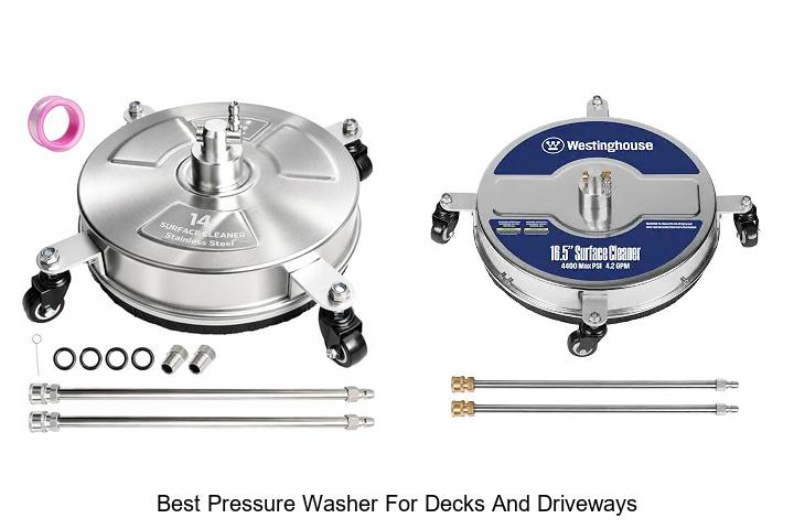 Top 12 Best Pressure Washer For Decks And Driveways Revealed!