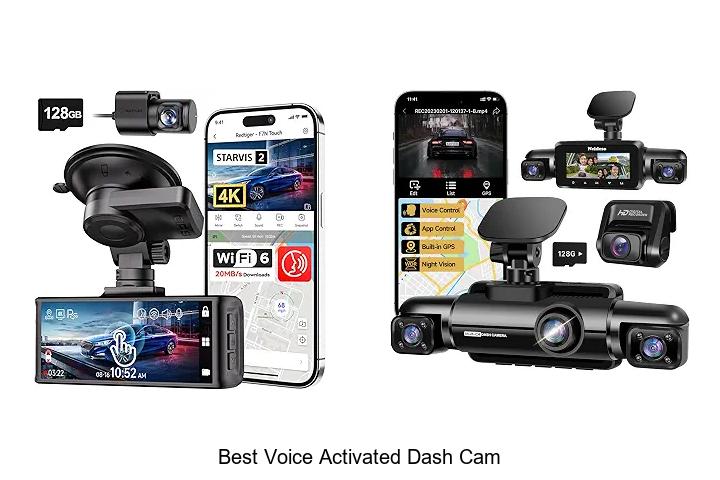 Top 12 Best Voice Activated Dash Cam You Can’t Miss!